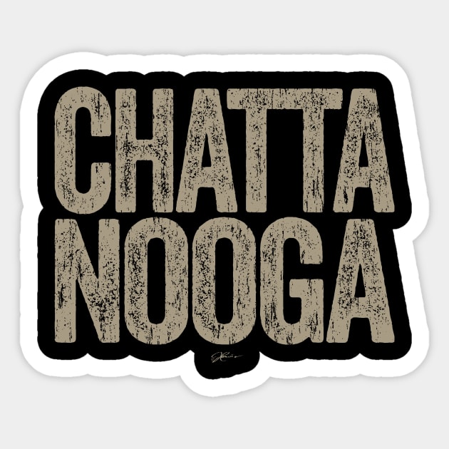 Chattanooga, Tennessee Sticker by jcombs